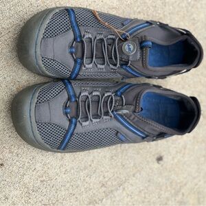 J-41 Men's Charcoal and Navy Athletic Shoes